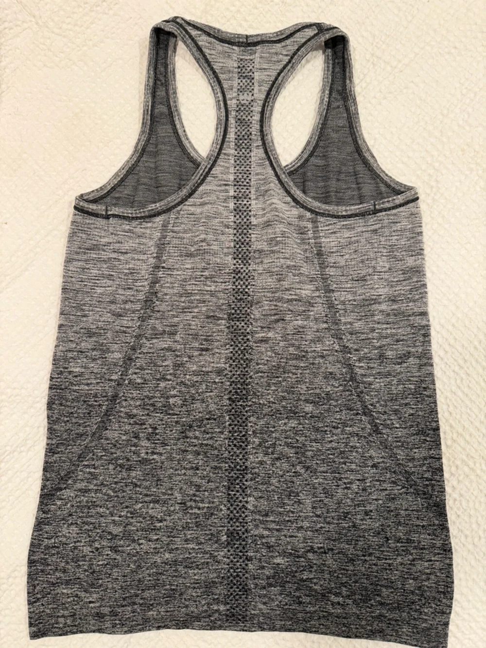 Lululemon Gradient Heather Gray Swiftly Tank